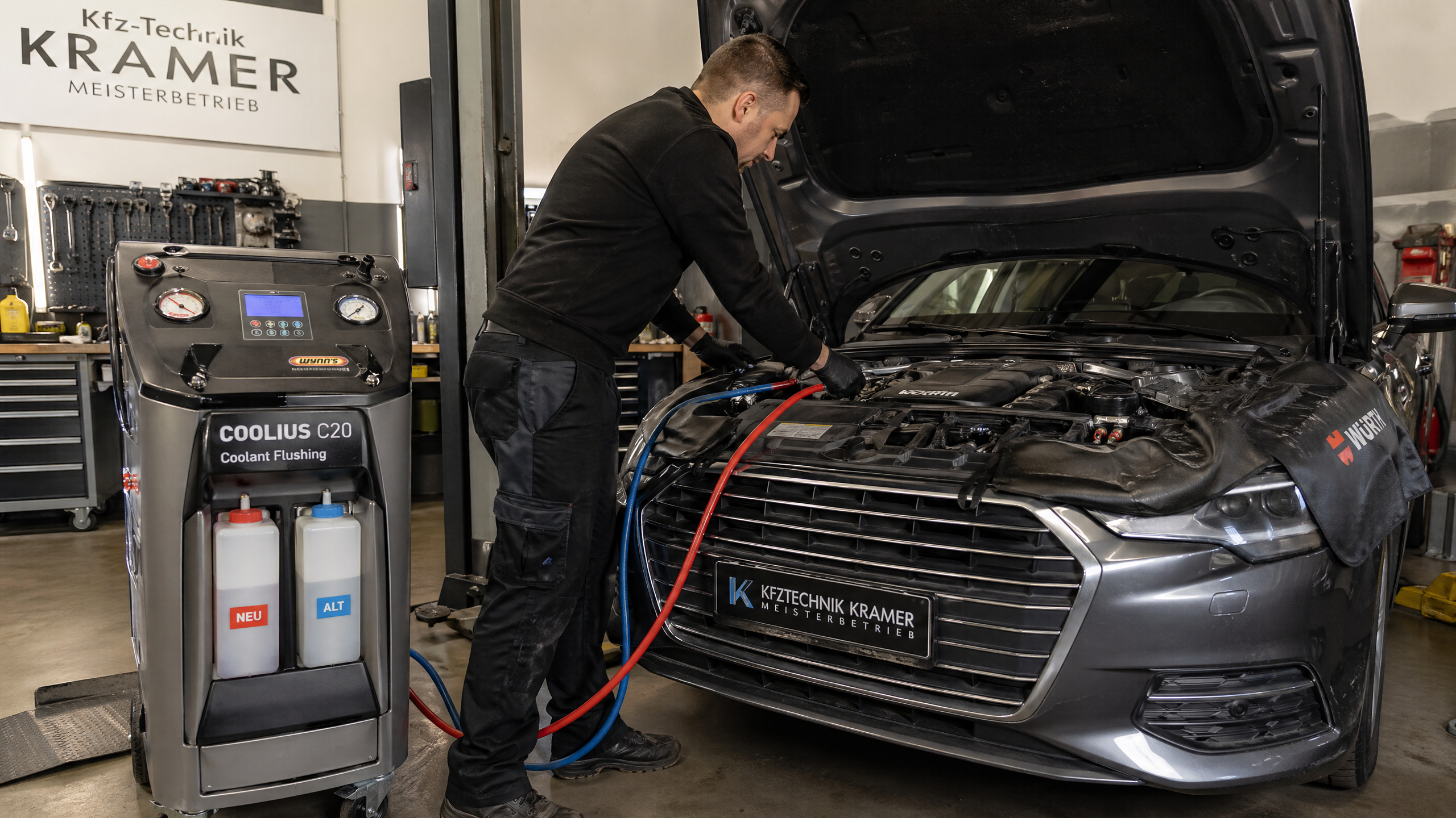 Kühlmittel wechseln: Schutz für den Motor